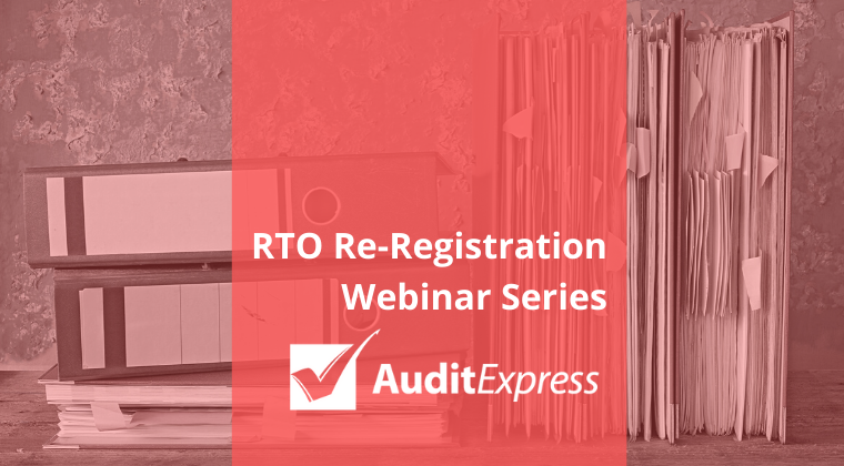 RTO re-registration webinar series