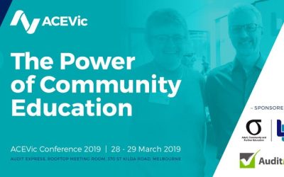 Audit Express proud to sponsor 2019 ACEVic Conference